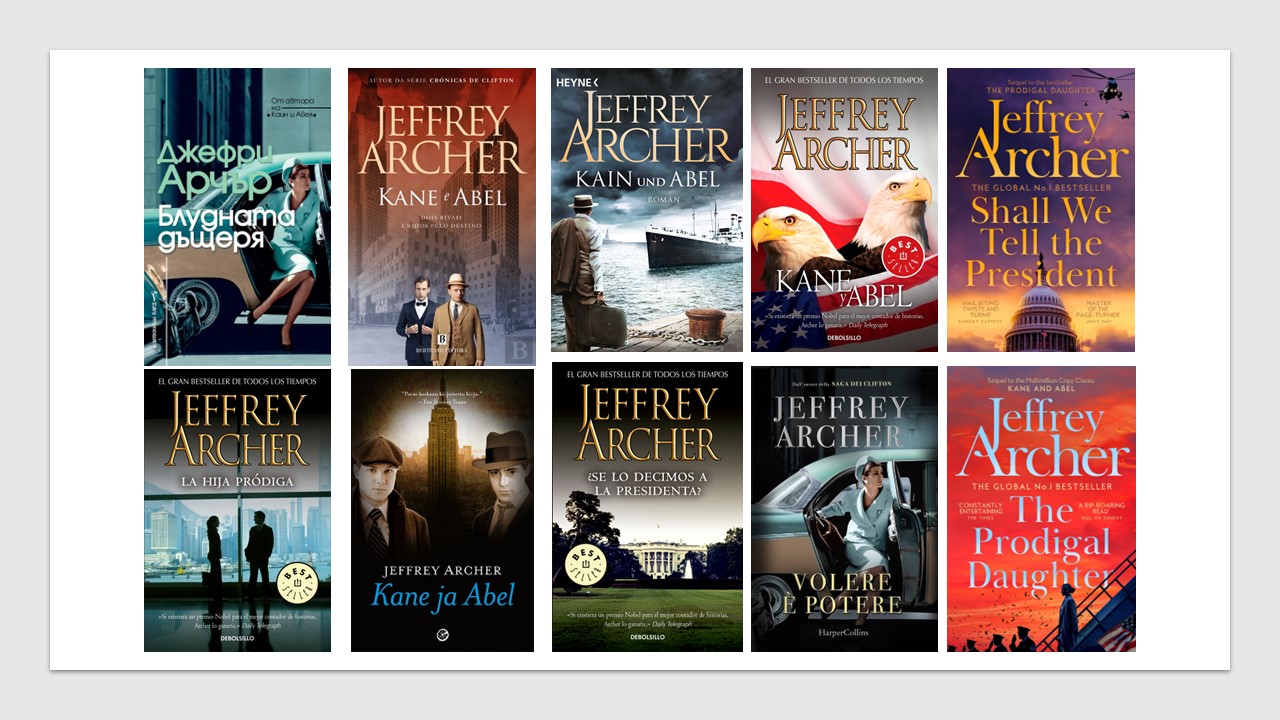 Jeffrey Archer on his books - Watch